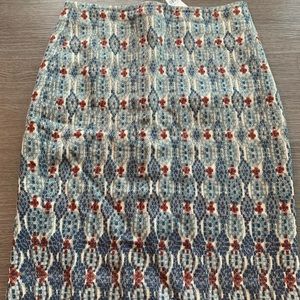 Loft tweed pencil skirt